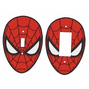 Spider-Man Light Switch Covers (2)